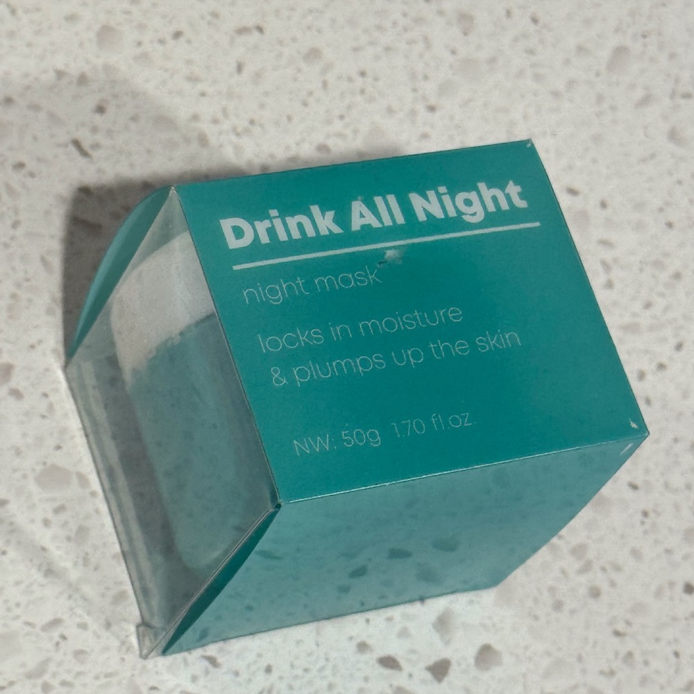 🔴 4/$15 Amuse Brand Drink All Night Skincare Night Mask Moisturizing Cream NIB - Picture 8 of 12